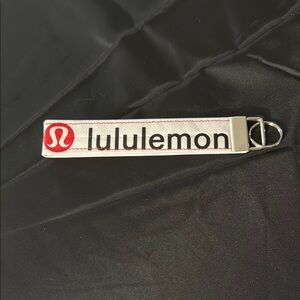 lululemon athletica Red and White Key Holder